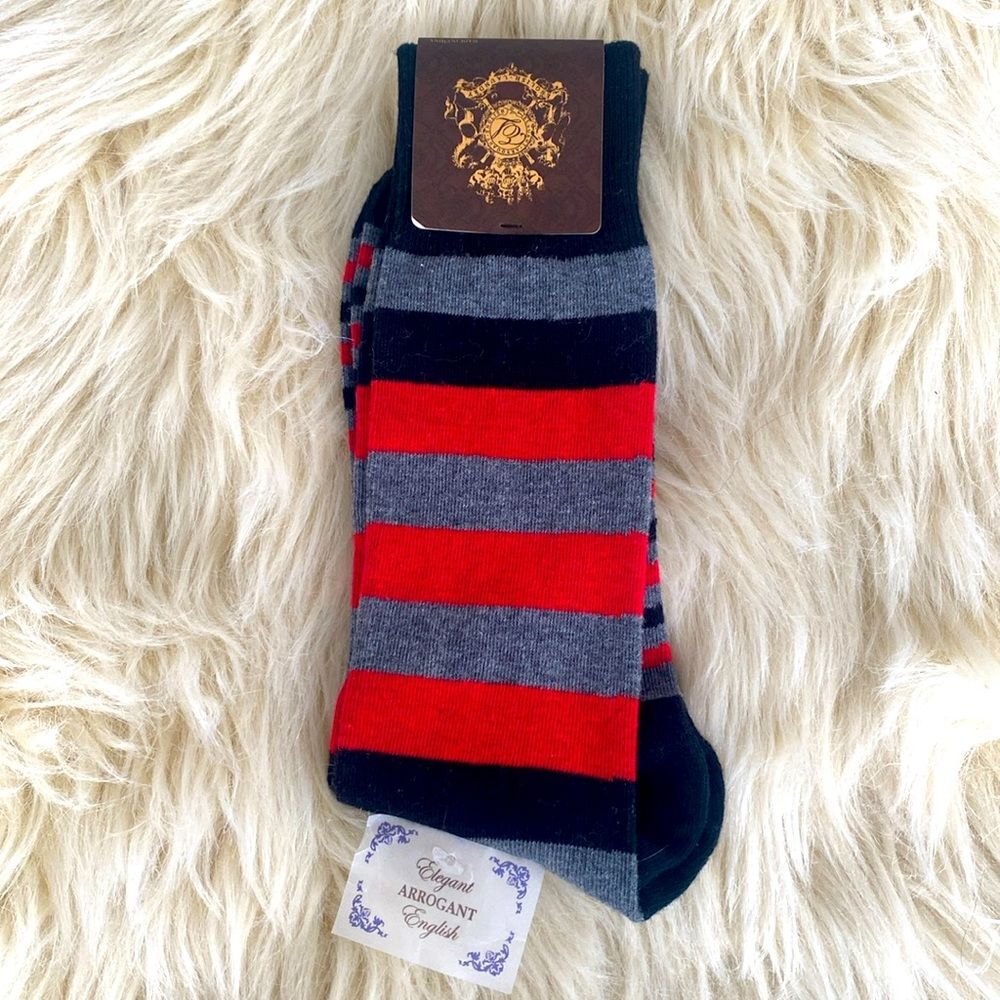 MEN’S colorful design luxury dress socks (10-13) Preppy Rager Hurry Potter
